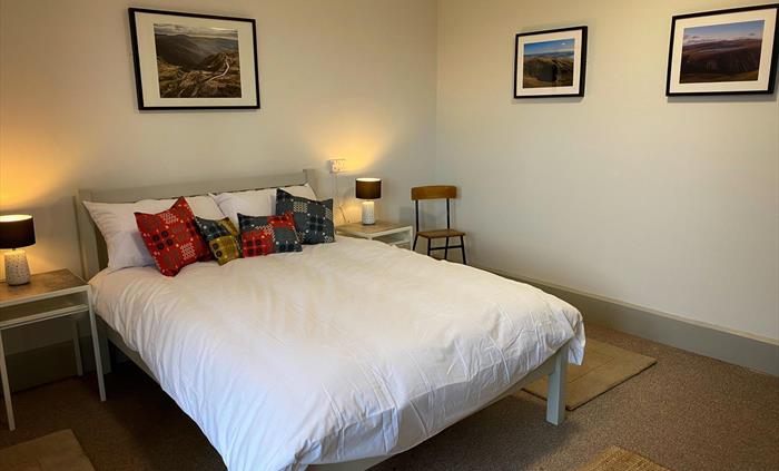 Spacious double room.
